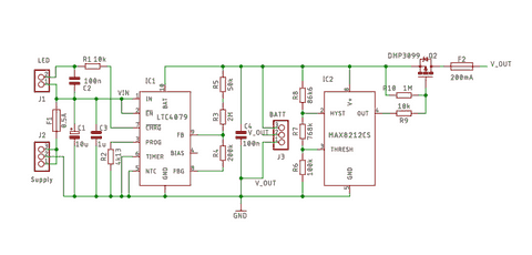 LTZ1000 Battery Charger Diagram