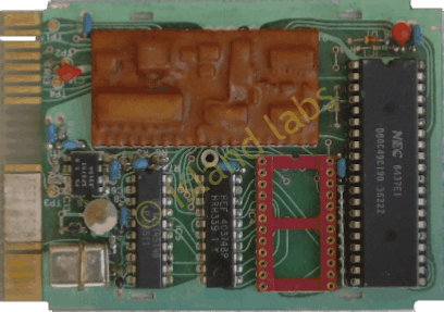 uProcessor board for PRC677A